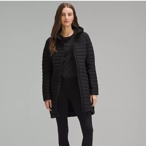 Hot Pink Pack it Down Lululemon down coat size 8